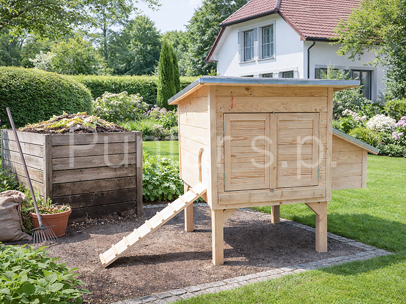 Kokošnjak LILY za 6-8 kokoši